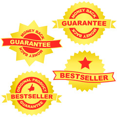 Set of design elements for sale.