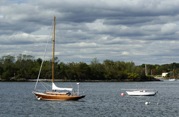 Wood Sailboat