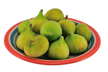 Figs on plate