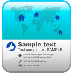 Naklejka premium Banner for sale.