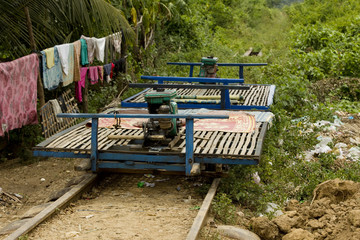 cambodian bamboo train