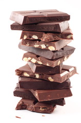 pile of chocolate