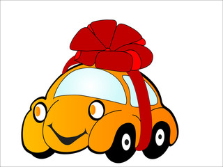 Cartoon car
