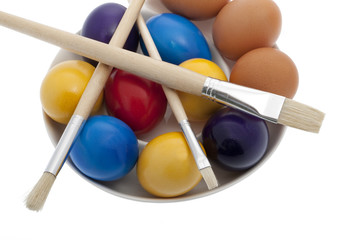 Ostern, Eier bemalen