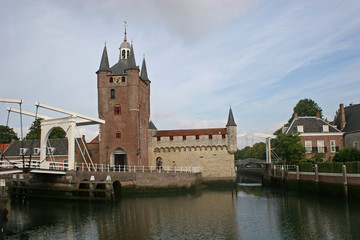 Fototapeta premium gatehouse, Zierikzee