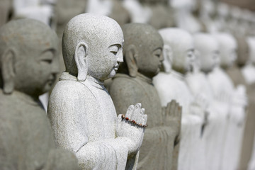 Group Of Meditating Buddhas - 17473270