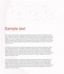 Fototapeta premium Vector business background with space for text.