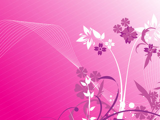 bloom with net illustration