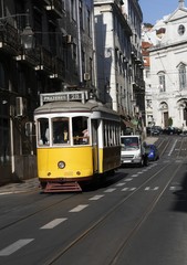 Fototapeta na wymiar Ulica Lissabon