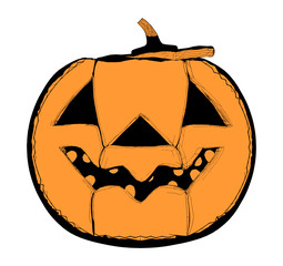 Halloween Pumpkin Vector 01