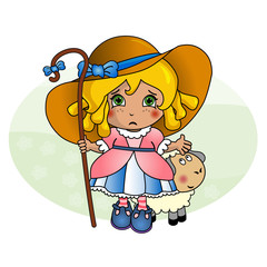 Bo Peep (and one sheep!)