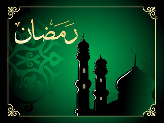 background for ramadan celebration