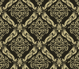 damask seamless pattern