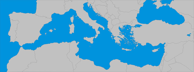 Fototapeta premium Mittelmeer