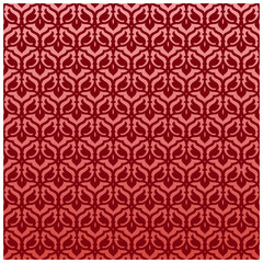 Historische Tapete rot