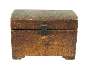 Antique wood box