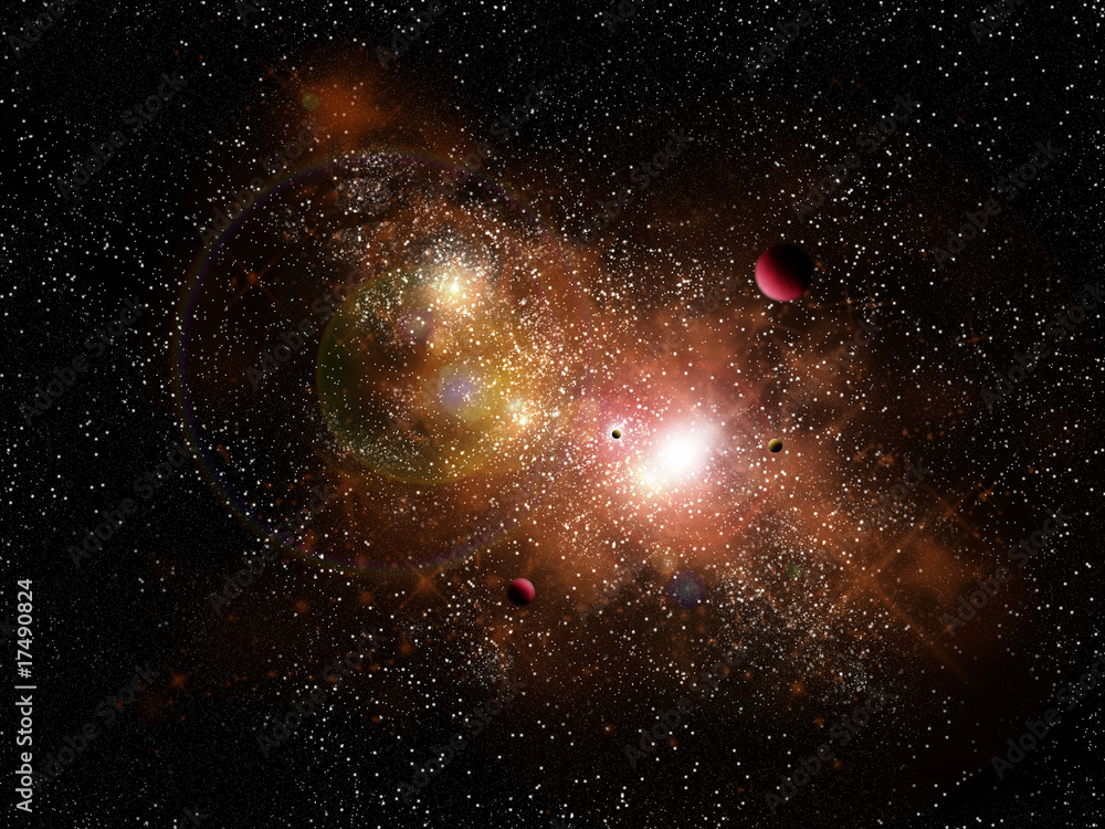 Wall mural nebuleuse dans l'espace