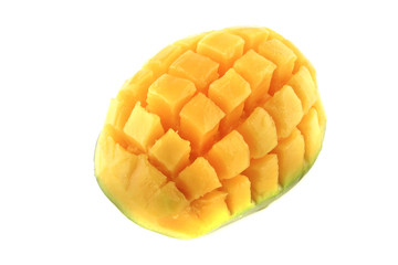 mango isolated over white