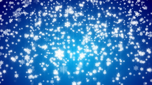 Christmas winter loop animation