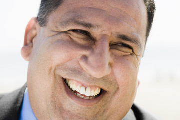 Portrait of Smiling Man