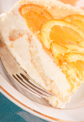 orange cheesecake