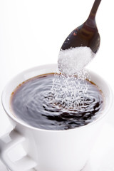 coffee with sugar