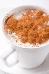 coffee with cinnamon