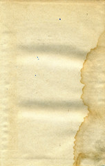 page of the old book