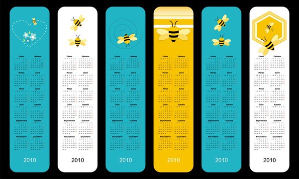 CALENDARIO 2010 EN ESPA&Ntilde;OL