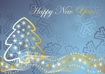 blue festive background