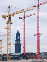 Großbaustelle in Hamburg