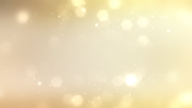 1080P Gold Particle Background Loop
