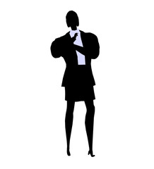 Business Office Illustration Silhouette