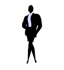 Business Office Illustration Silhouette