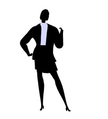 Business Office Illustration Silhouette