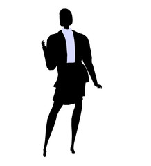 Business Office Illustration Silhouette