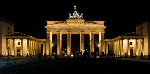 Brandeburger Tor Nachts © Sebastian Krüger