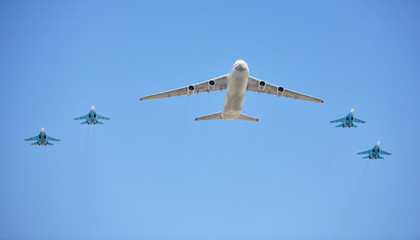 Russian Air Force airplanes
