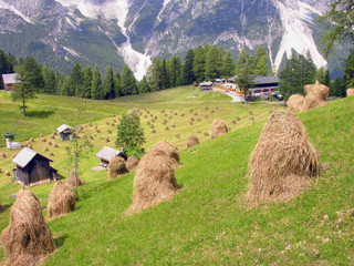 Haystack, Dolomites, Italy, July 2009 © jovannig