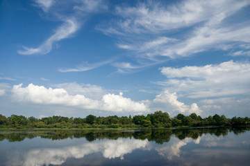 Obraz na płótnie Canvas river Berezina