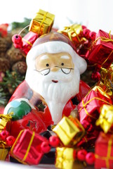 décoration papa noel