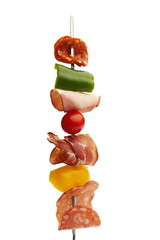 colourful savoury snack