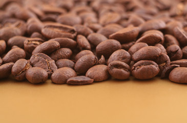 Coffee beans macro