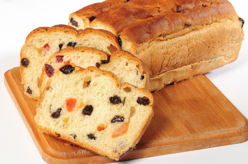 Panettone. Sweet bread.