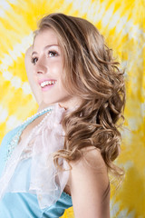 Fototapeta premium Portrait of a fresh and lovely woman