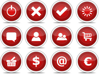 Red Icon Set 2