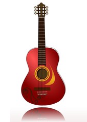 Fototapeta premium REDguitar