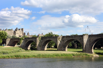 Obraz premium traversez le pont