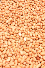Dry peanuts background
