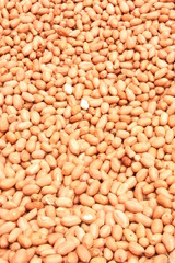 Dry peanuts background